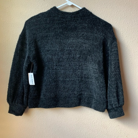 NWT Old Navy pullover black sweater. Kids. Size 8. - Picture 2 of 6